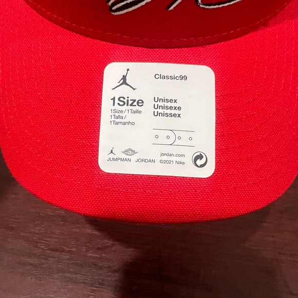 Air Jordan, Classic99 Hat, DV3151 657, Flight, Red - Picture 3 of 9